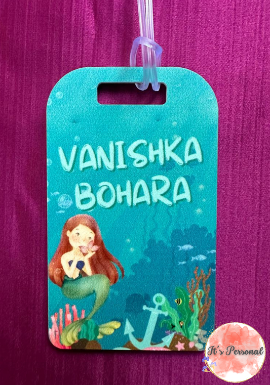 LONE MERMAID - LUGGAGE TAG