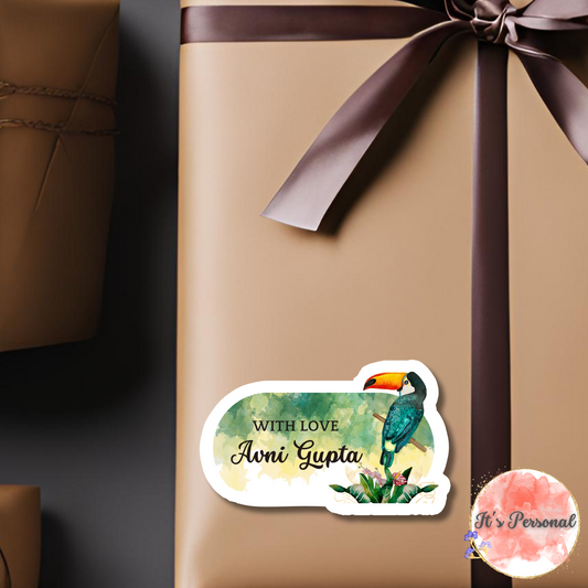 TROPICAL TOUCAN - PREMIUM GIFT TAGS (Pack of 20)