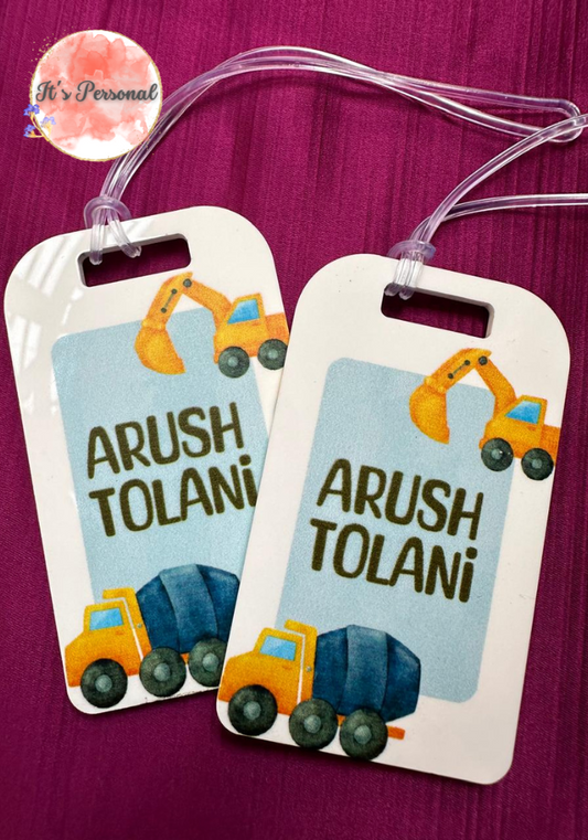 CONSTRUCTION - LUGGAGE TAG