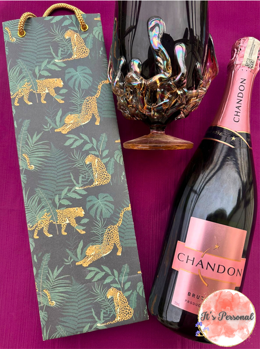 LEOPARDS - WINE BAGS (Pack of 10)