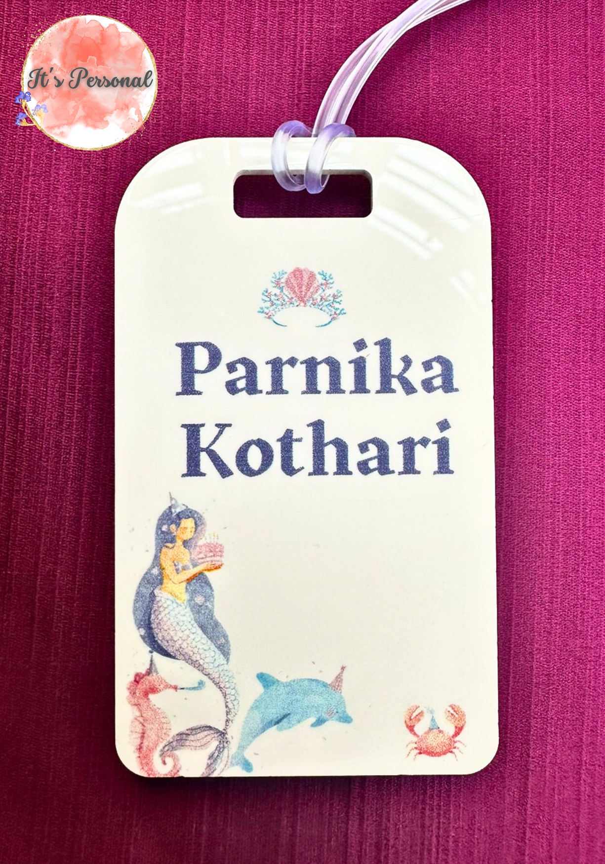 MERMAID'S BIRTHDAY - LUGGAGE TAG