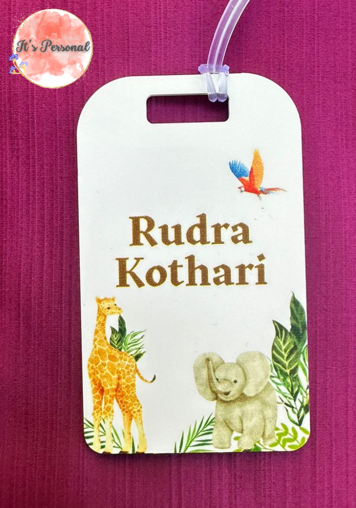 JUNGLE SAFARI - LUGGAGE TAG