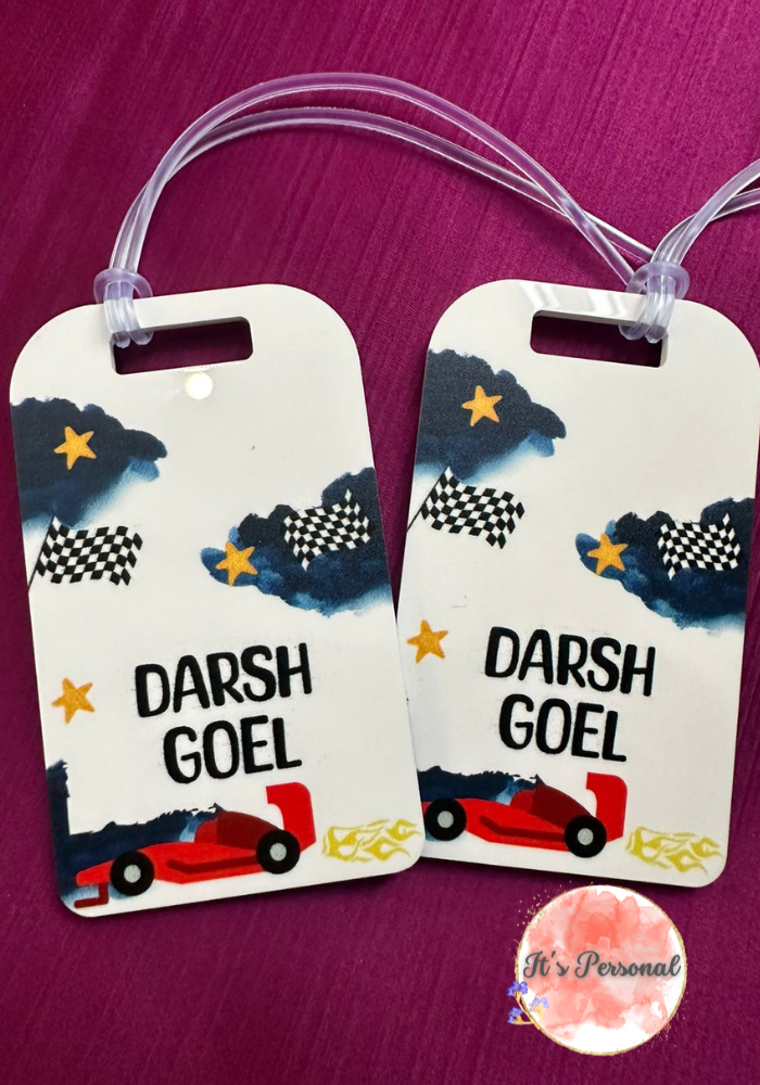 SPEEDCAR - LUGGAGE TAG