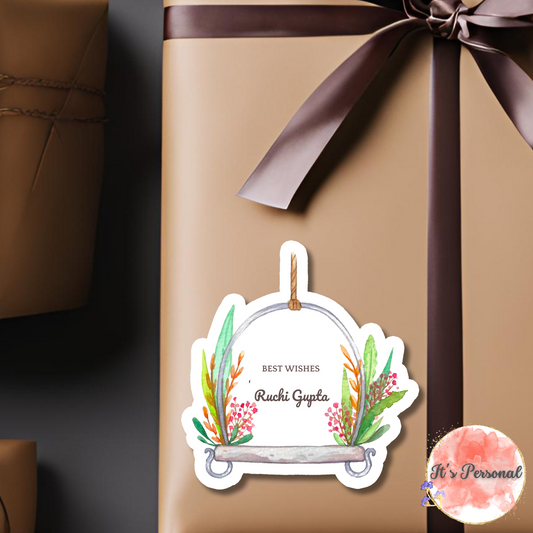 FLORAL SWING - PREMIUM GIFT TAGS (Pack of 20)