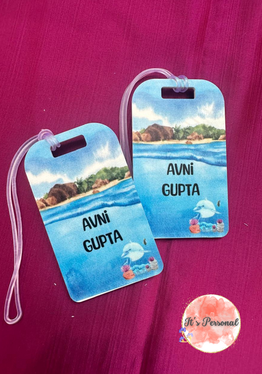 MARINE LIFE - LUGGAGE TAG