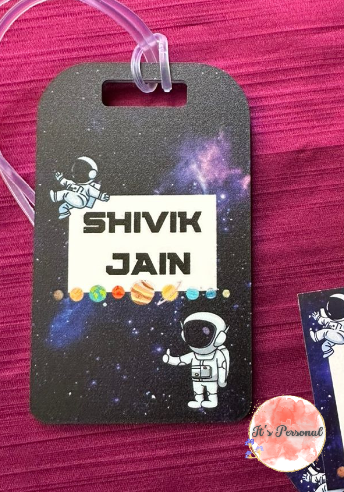 ASTRONAUT'S WORLD - LUGGAGE TAG