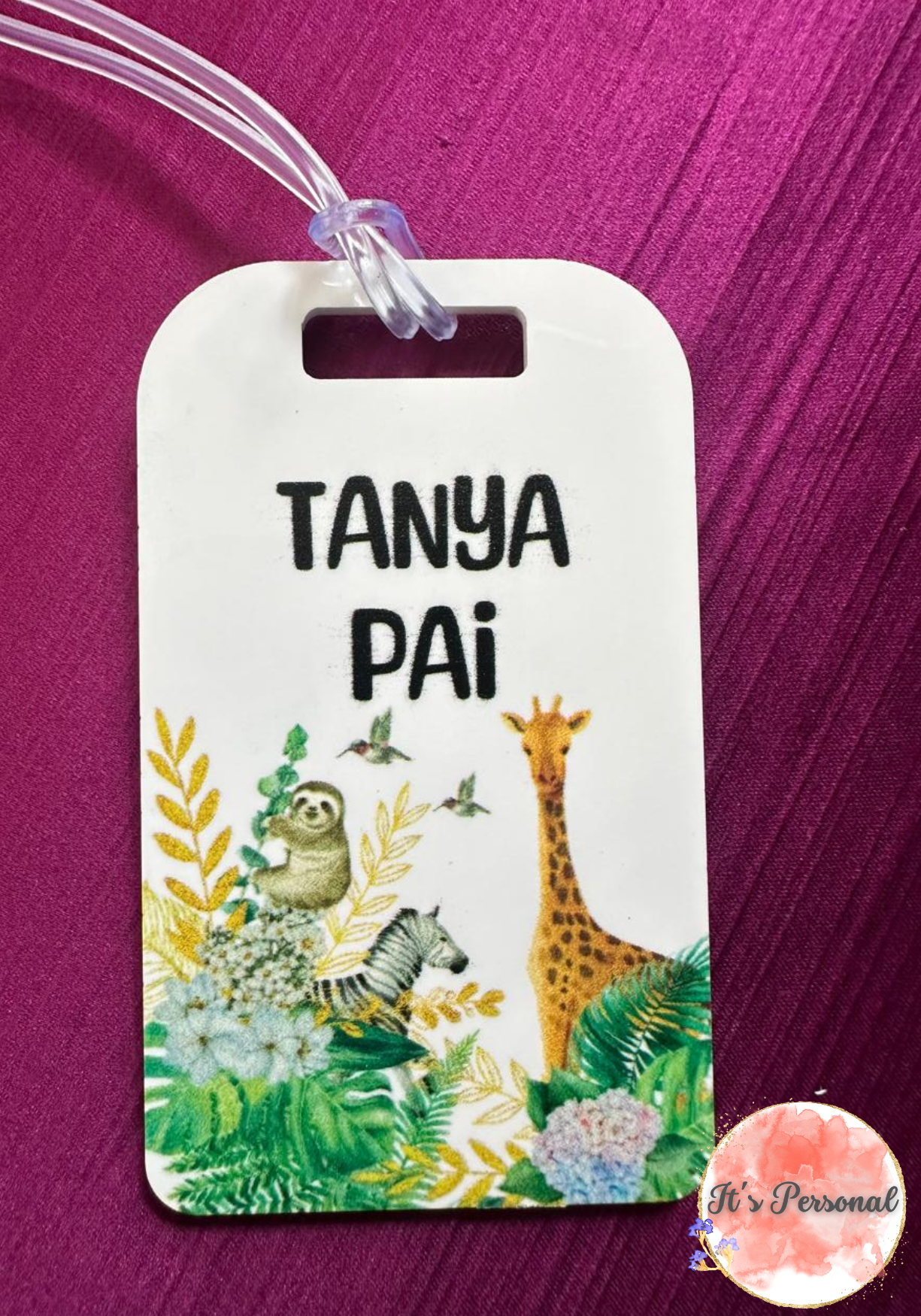 SERENE SAVANNA - LUGGAGE TAG