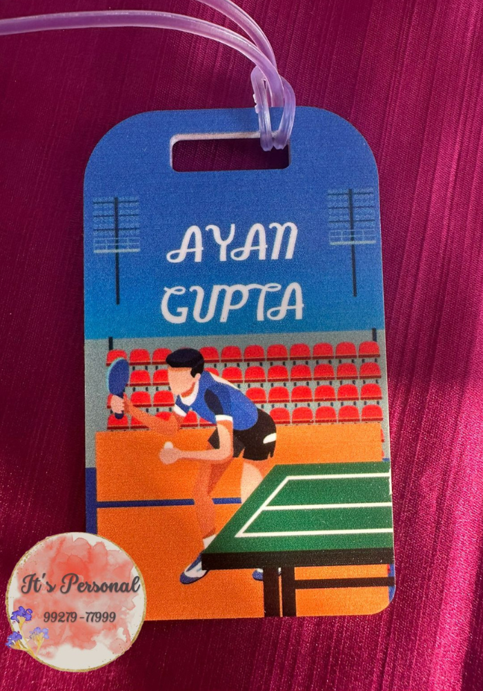 TABLE TENNIS FAN - LUGGAGE TAG