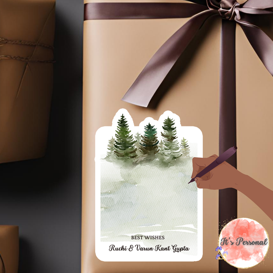 FIR TREES - GIFT NOTECARD (Pack of 10)