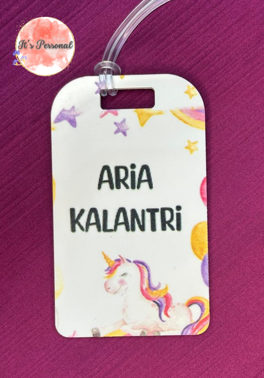 UNICORN CELEBRATION - LUGGAGE TAG