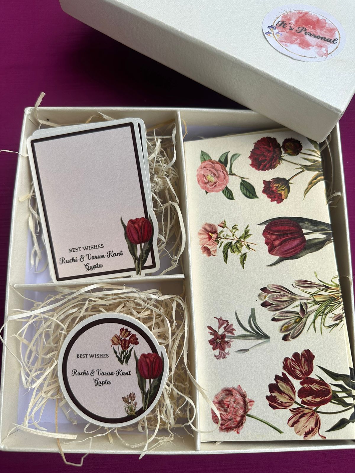 MAROON GARDEN - LUXURIOUS BOX