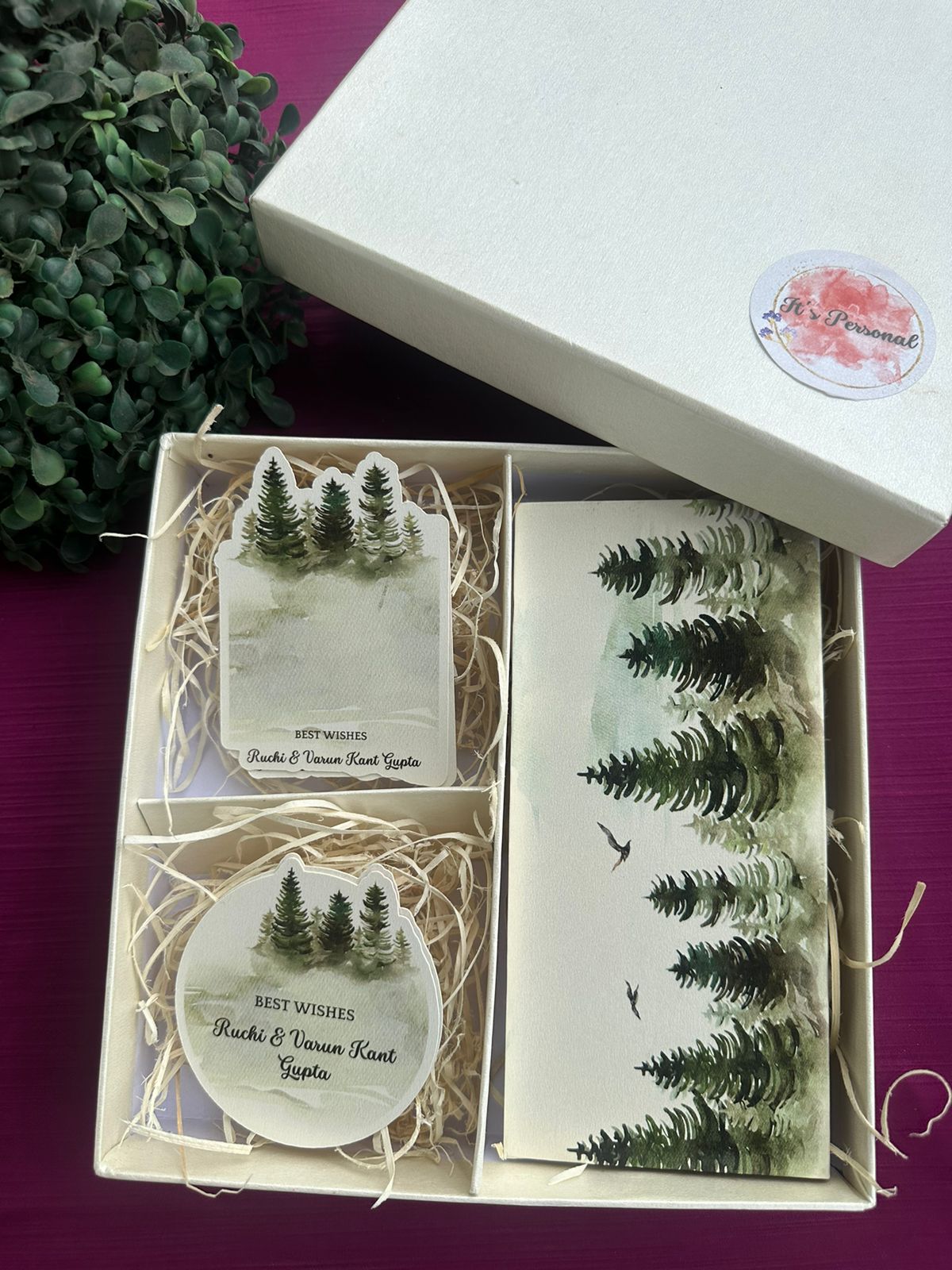 FIR TREES - LUXURIOUS BOX